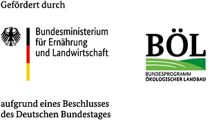 Gefördert durch Bundesministerium für Ernährung und Landwirtschaft und BÖL